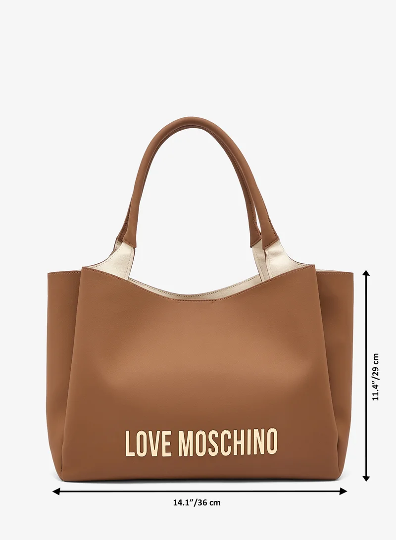 Love Moschino  Bold Love GRS PU Shopper Tote for Women | Best Price UAE